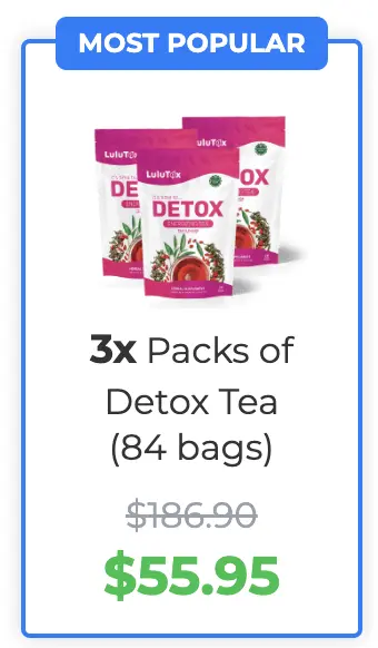Lulutox Detox order page