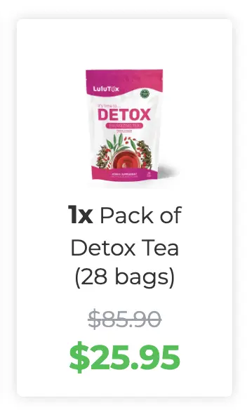 Lulutox Detox order page